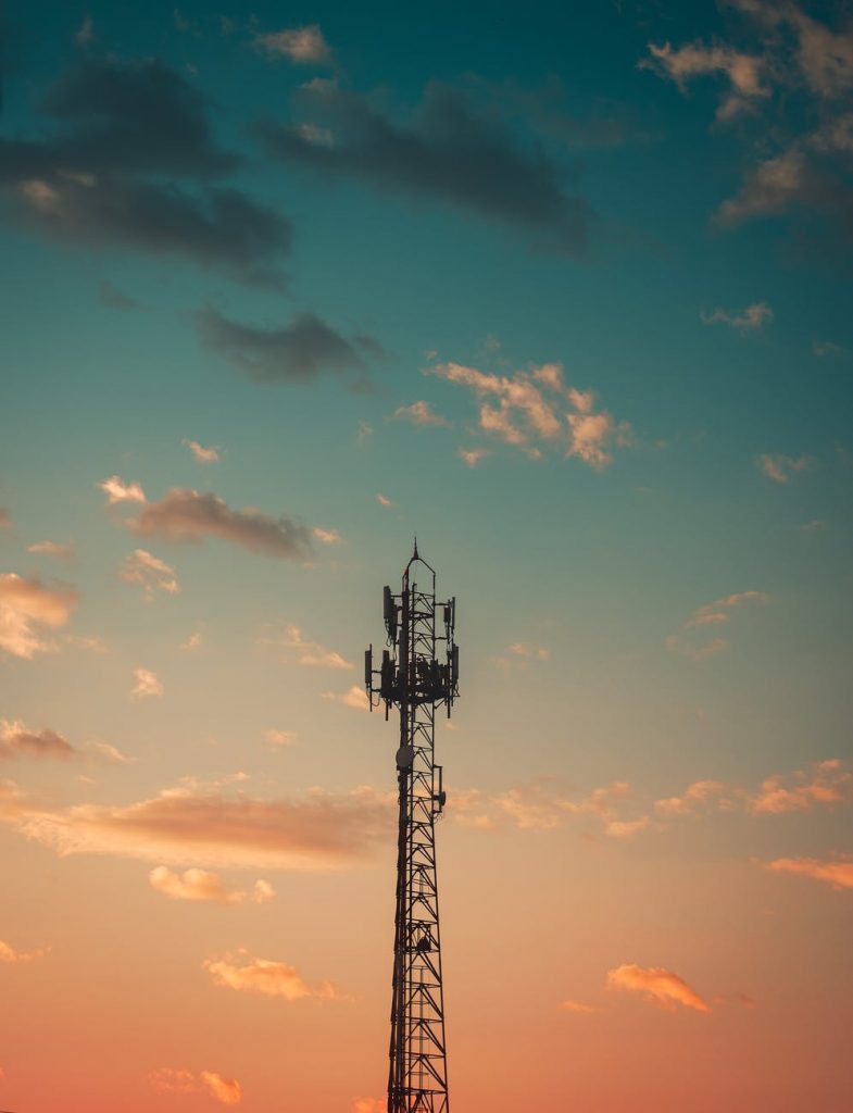 4G wireless network Tower